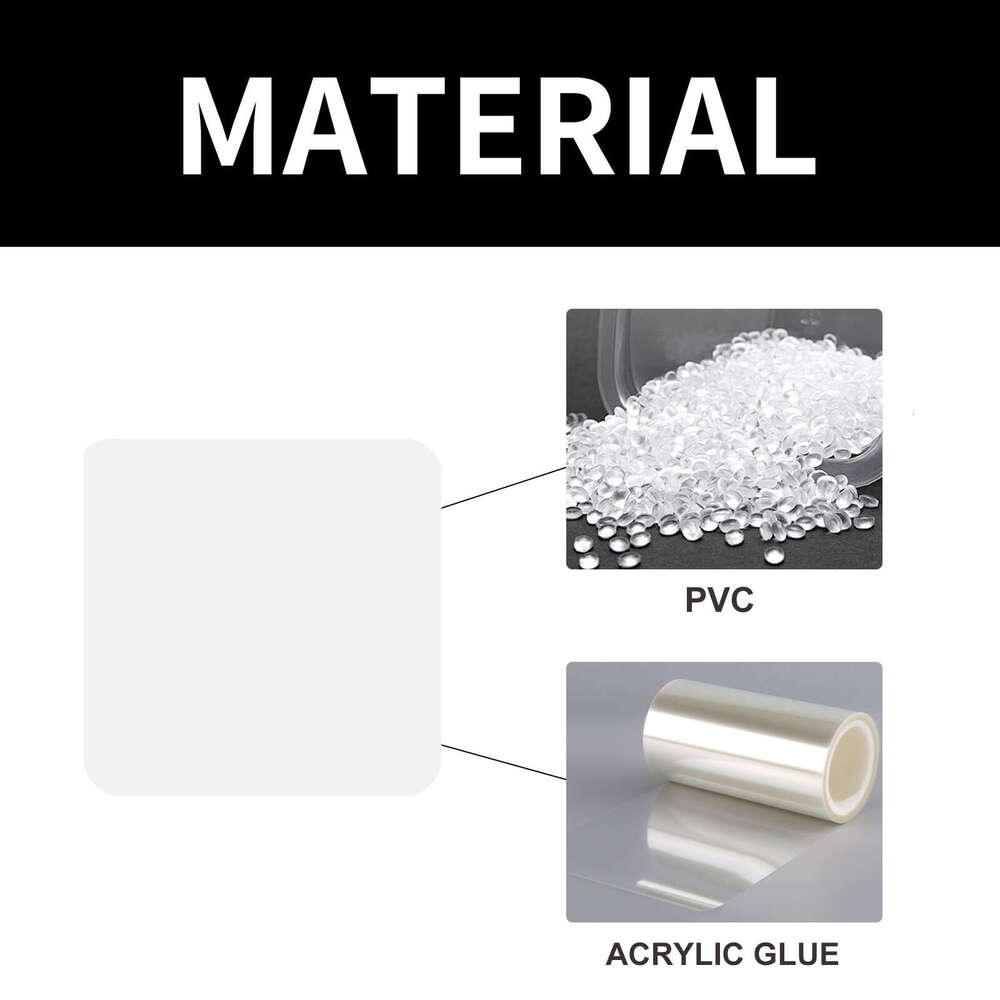 JUE FISH Inflatable Vinyl Swimming Ring Repair Self-adhesive Seal Sticker S260202