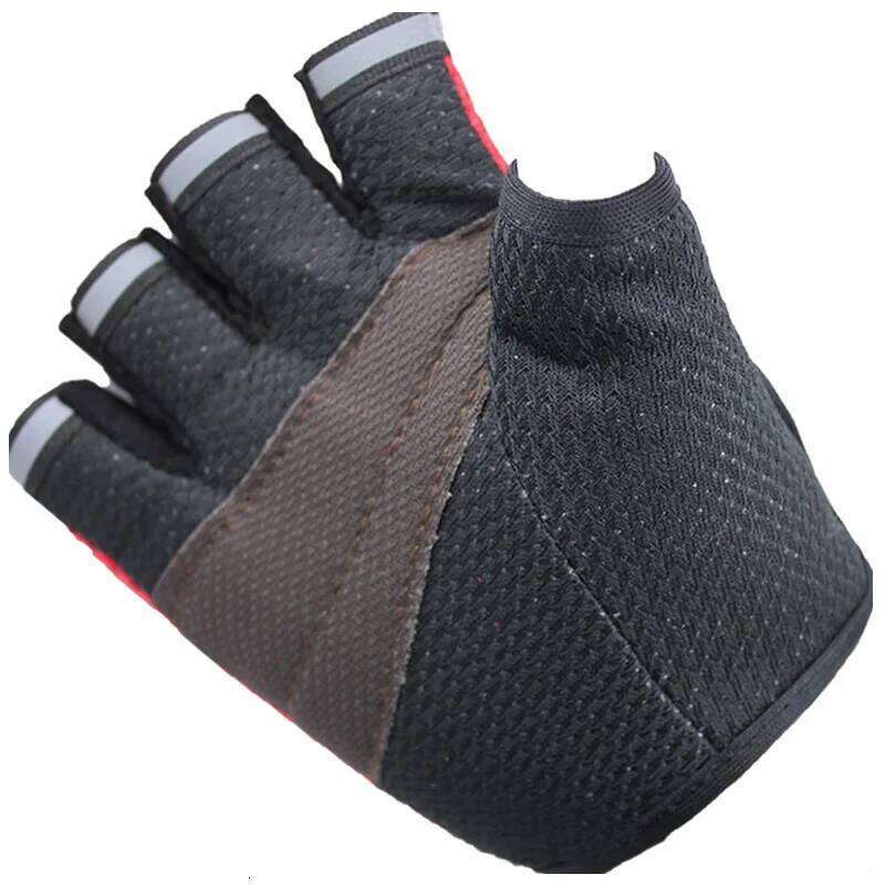 Adult And Kids Bike Half Finger Breathable Anti-slip Sports Riding Cycling Sporting Gloves For Sport One size XJ260202