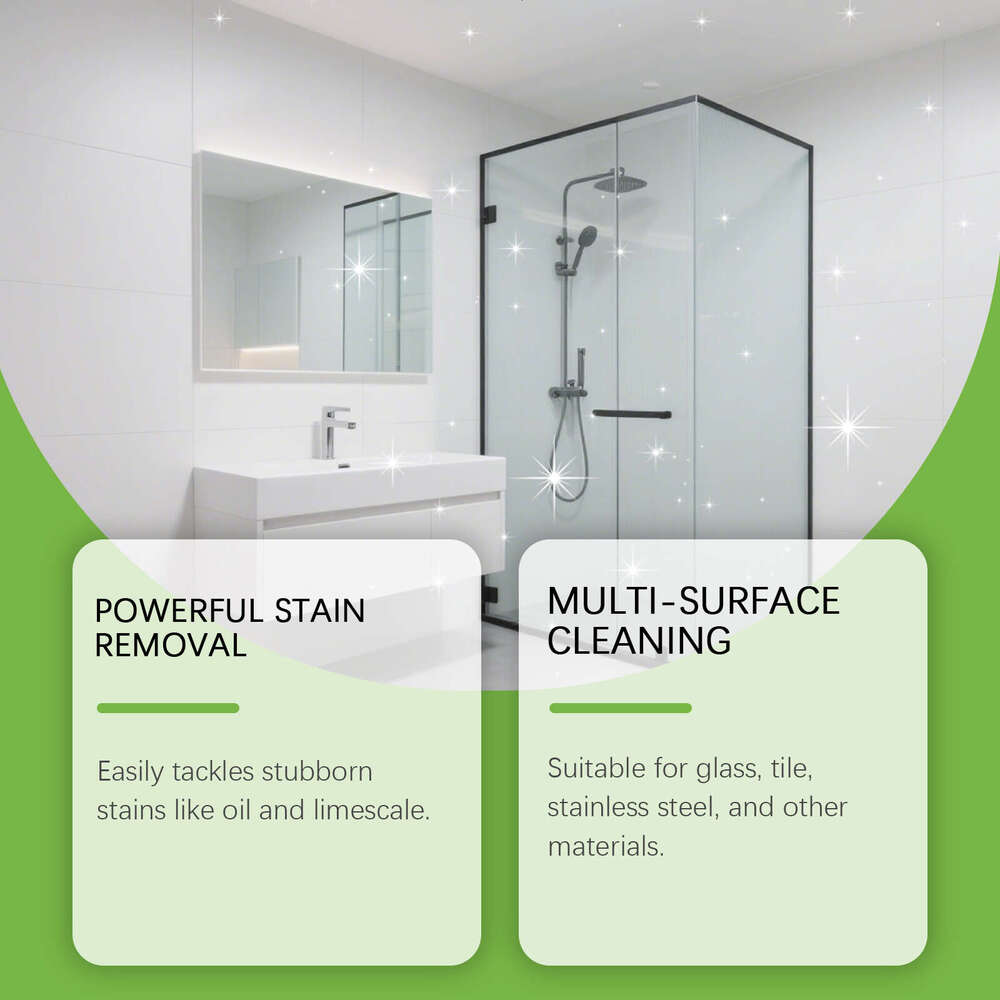 Jue Fish Multi-Functional Household Spray Bathroom Kitchen Deep Stains Grease Daily Cleaning S260202