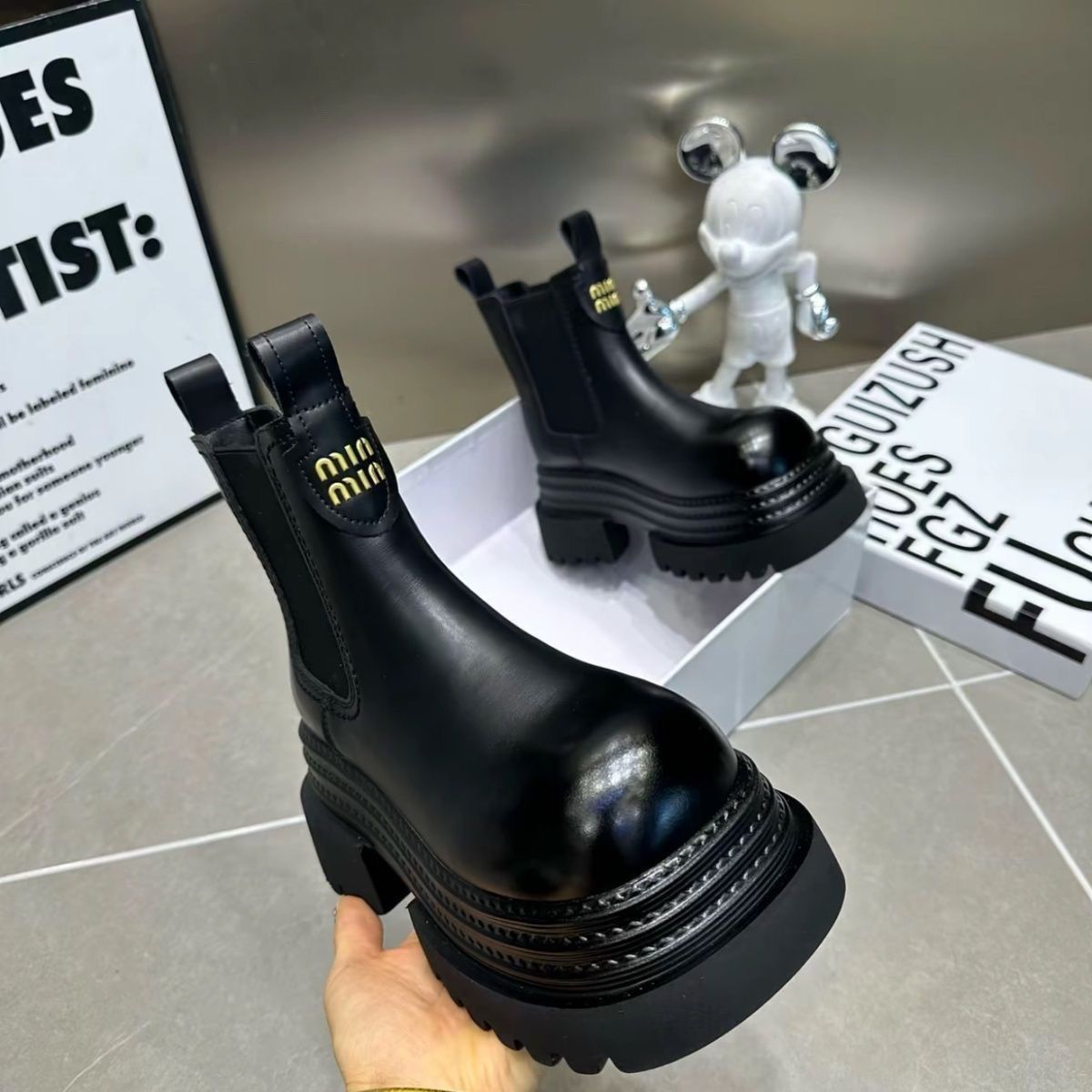 New free shipping designer boots for womens snow boots Wear-resistant and anti-slip thick sole winter cotton shoes with fur lining snow Easy-to-access