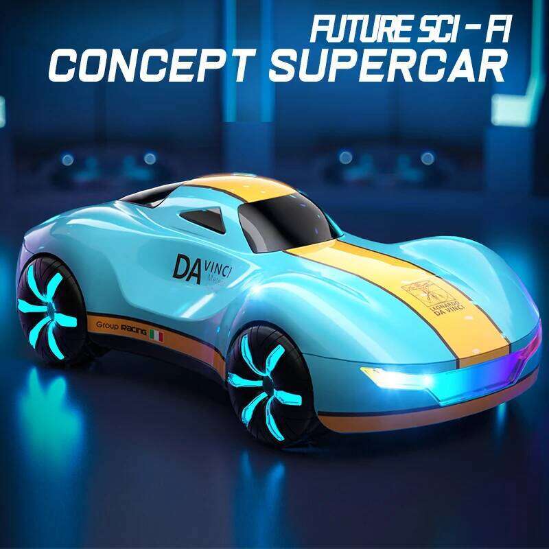Drift Stunt Car with Light Spray & Sound, 2.4GHz Hobby RC Cars Toy Kids, 360 Rotate, Birthday Gifts for Boys Girls 4-12 Y260131