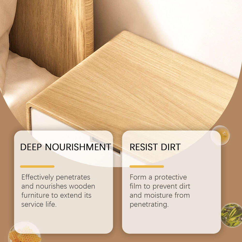 Maintenance Beeswax Furniture Care Polishing Agent Cleaning Renovation Wax S260202