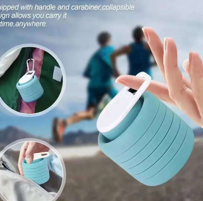 Collapsible Water - Retractable Silicone Cup, BPA-Free Portable Bottle for Travel & Sports Z260202