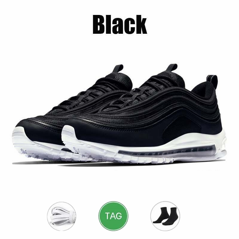 With Box Mens 95s 95 Running Shoes Womens 97 97s Sneakers Designer Trainers Triple Black White Blue Cork Metallic Silver Orange Ghost Picante Red Outd
