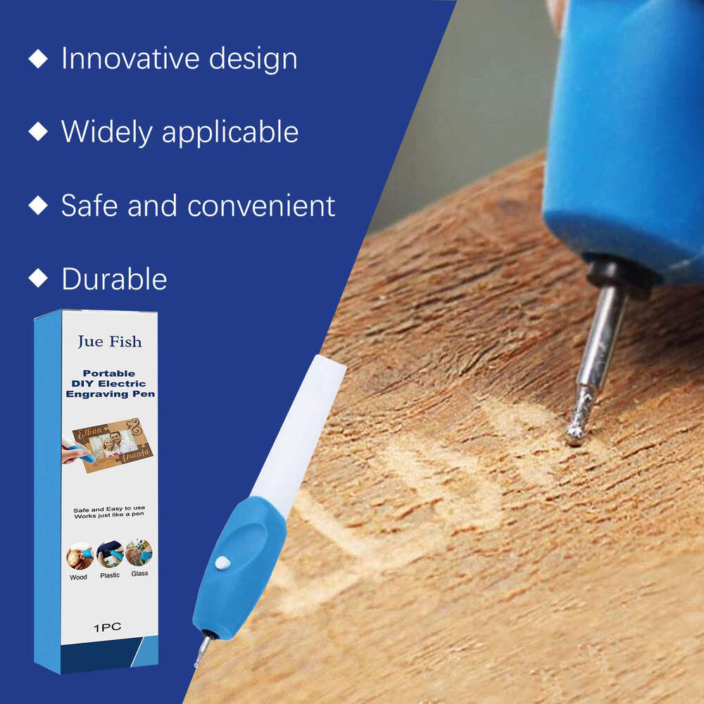 Portable Electric Woodworking Wood Effect Art Engraving Pen S260202