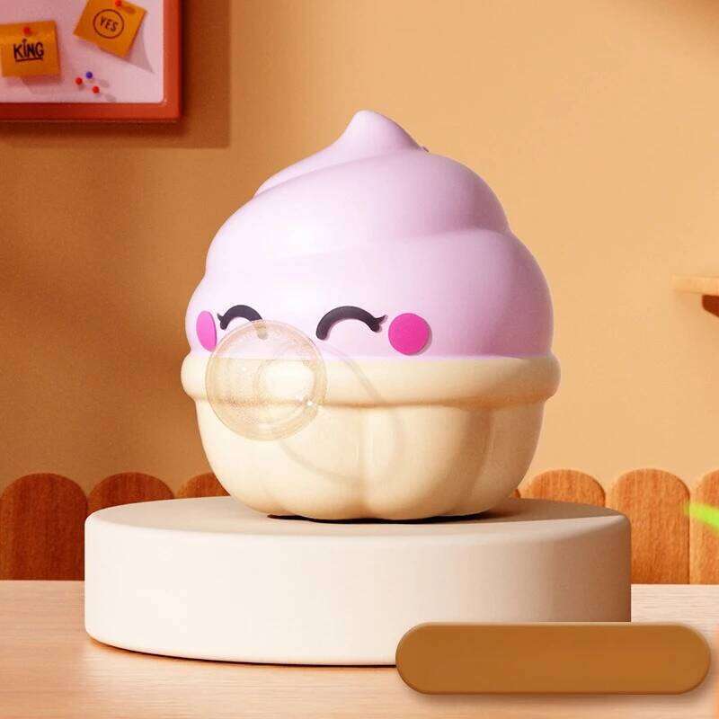 Creative Gourmet Burger French Fries Pinch Decompression Artifact Squeeze Blowing Bubbles Small Ornaments Y260202