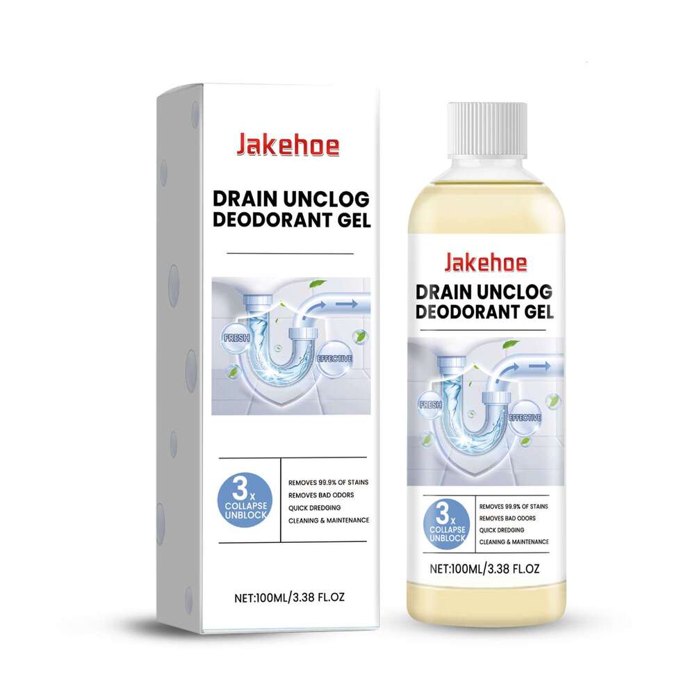JAKEHOE Deodorizing Gel Drain Unclogging Deodorizer Kitchen Toilet Pipe Cleaner S260202