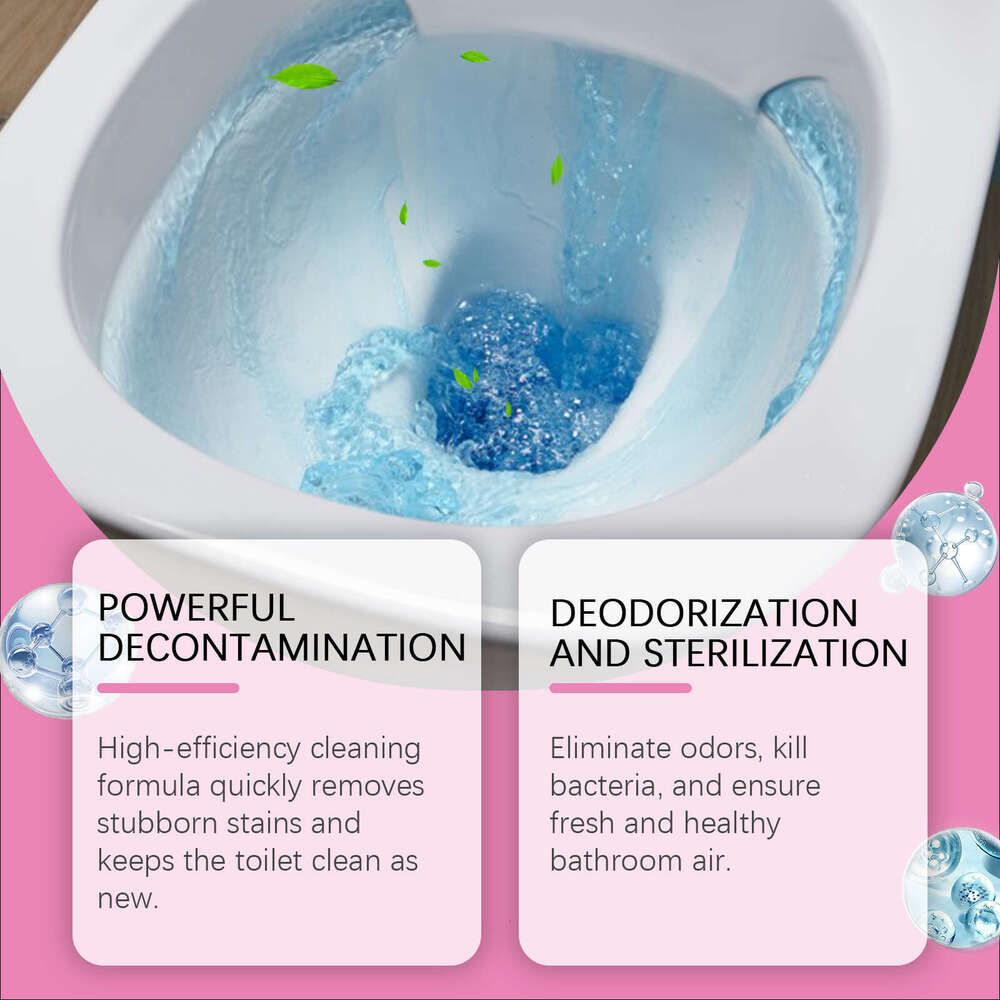 JAKEHOE Multi-Effect Odor Stain Removal Fresh Scent Household Toilet Cleaning Stick S260202