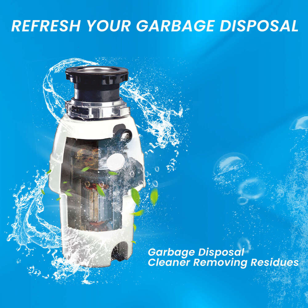 Jue-Fish Kitchen Dishwashing Sink Cleaner Oil Stains Dirt Drain Cleaning Tablets S260202