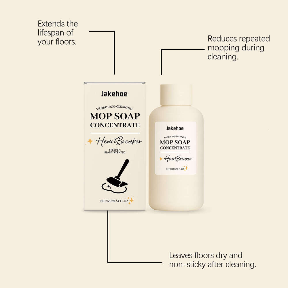 Household Cleaner Gentle Stain Removal Fresh Scent Tile and Wood Floor Brightening Special Mopping Solution S260202