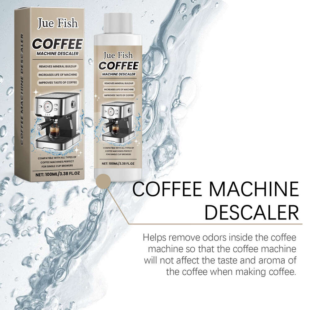Jue-Fish Descaler Coffee Machine Special Limescale Stain Cleaner Renovation Agent S260202