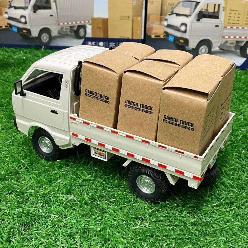 1:10/1:16 Wpl D12 Car Simulation Drift Climbing Truck Led Light Cargo Rc Electric Toy Model For Boys Christmas Surprise Gifts Y260131