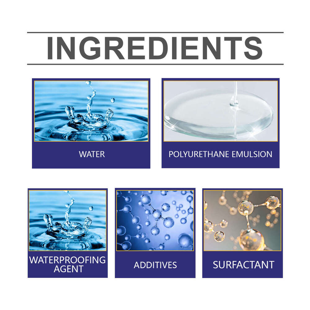 Transparent Glue Tile Wall Penetration Seal Leak-Proof Wear-Resistant Home Renovation Waterproof Coating S260202