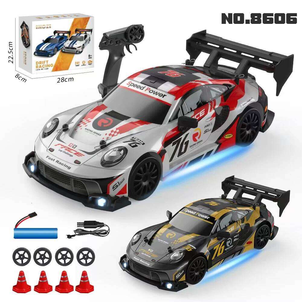 1:24 Scale 4WD RC Drift Car GTRPRO AE86PRO RTR Metal Tires Ready to Race Kid Adult Toy Birthday Gift Y260131