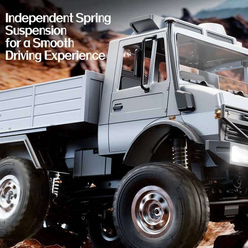 C8823 1/18 RC Car 6WD Off-road Remote Control Vehicle Transport Rescue Truck 2.4G High Speed Climbing Crawler Model Toys for kid Y260131