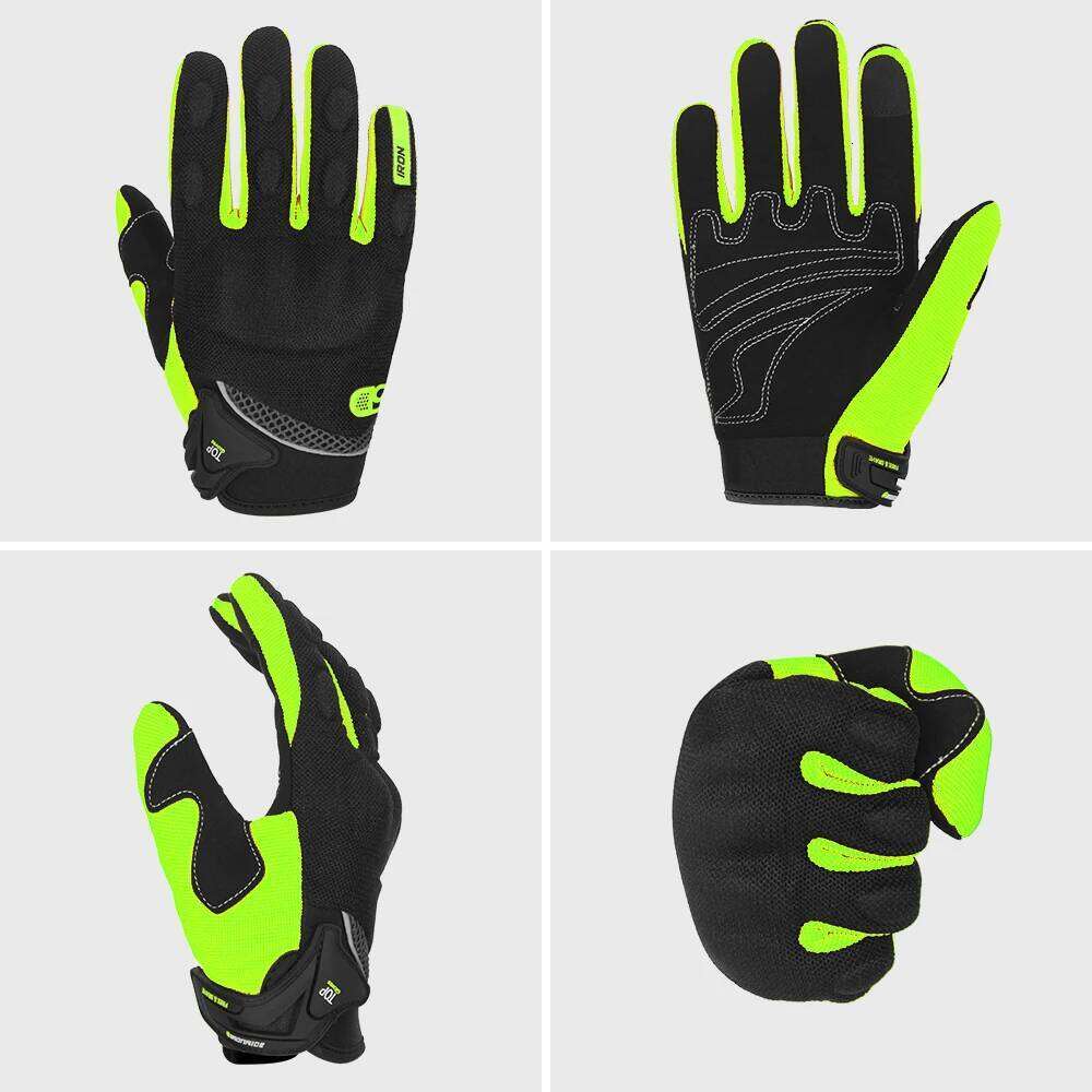 Motorcycle Full Finger Cycling ATV MTB Guantes Moto Touch Screen Motorbike Racing Gloves For Men Women XJ260202