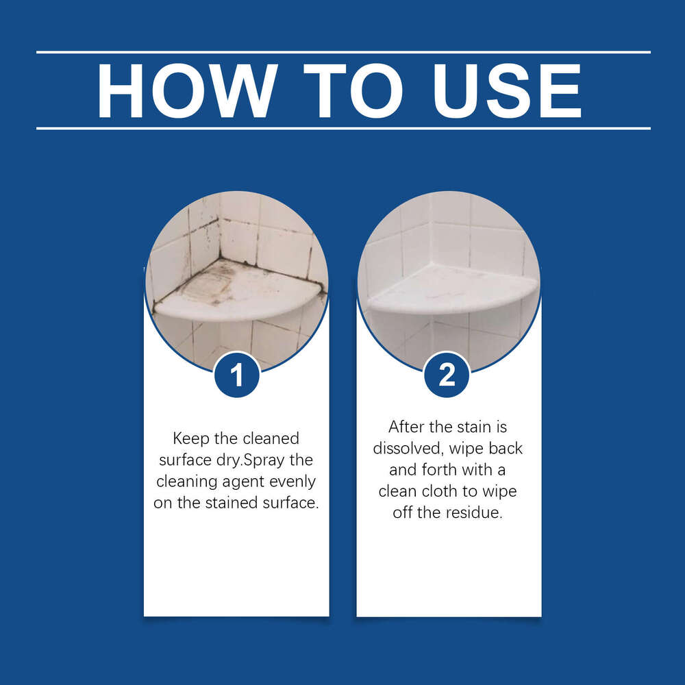 Jue-Fish Multi-Purpose Stain Scale Cleaner for Bathtub and Bathroom S260202