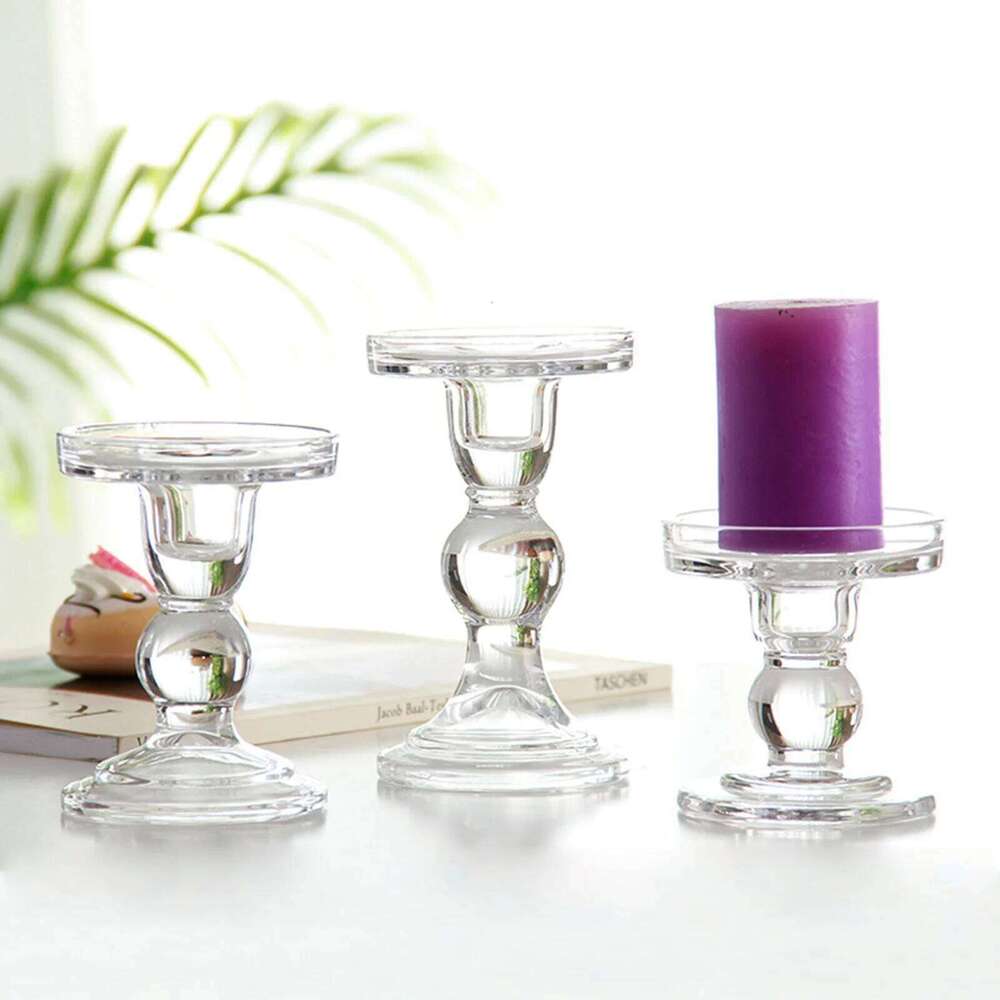 European Style Candlestick Elegant & Classic Candle Holders for Home Party Engagement Wedding Y260131