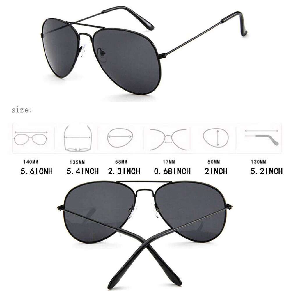 Ready Stock M'sia Original Men Sunglasses UV400 for Travel, Driving, Fashion Alloy Frame H260202