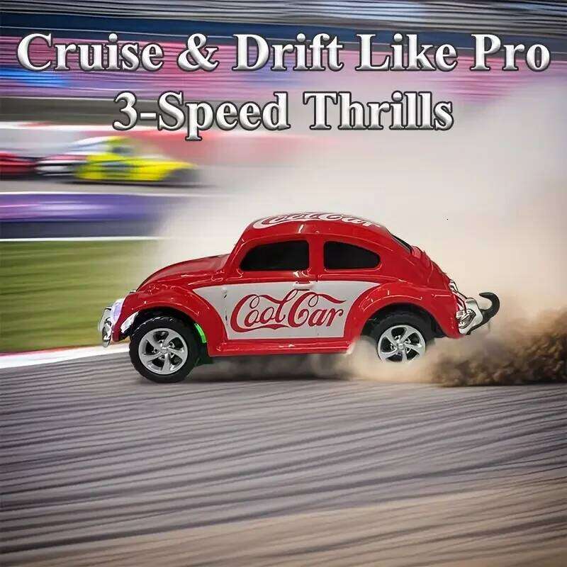 1:64 Alloy Beetle Remote Control Fun Metal Car Model For Collection Friendships Entertainment Speed RC Gift for Boyfriend Y260131