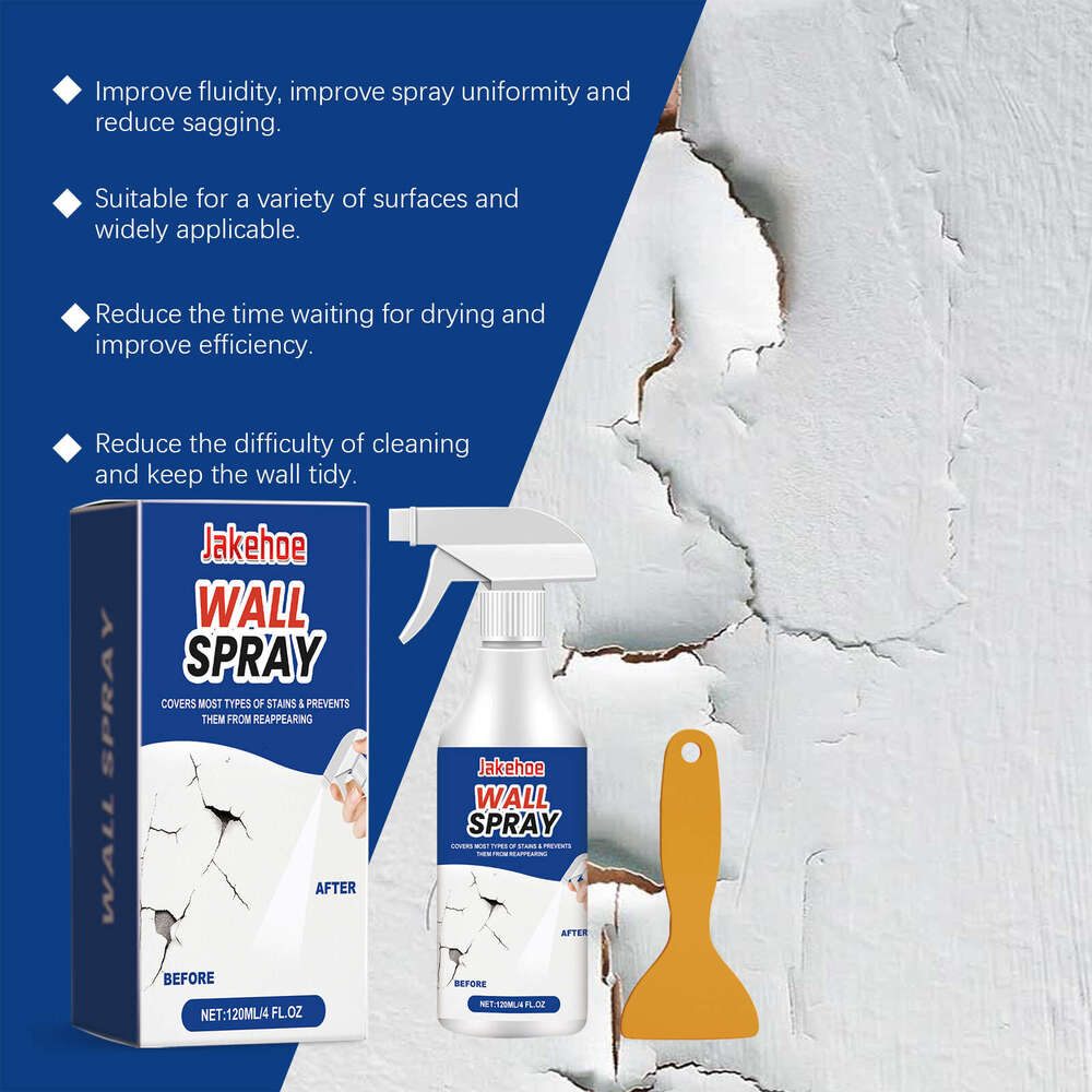 Spray Cleaning Stain Cover Moisture-Proof Wall Surface Peeling Mildew Removal Renovation Paint S260202