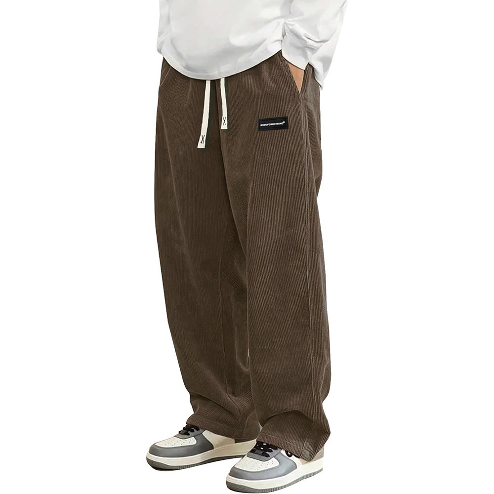 Mens Casual Pants Loose Joggers Sports Sweatpants Trendy Versatile Long Pants