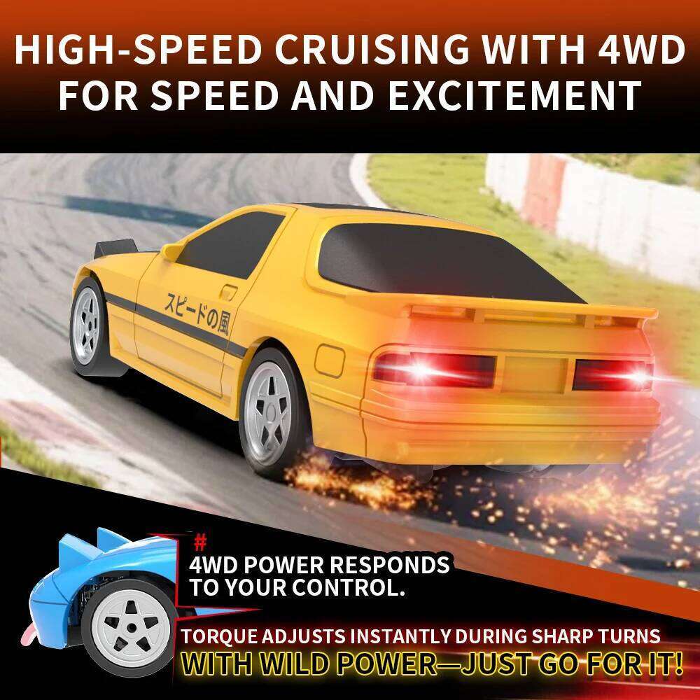 JJRC C8827 remote controlled with gyroscope 1:43 full ratio 4WD car Remote Control cars drifting simulation model toys gifts Y260131