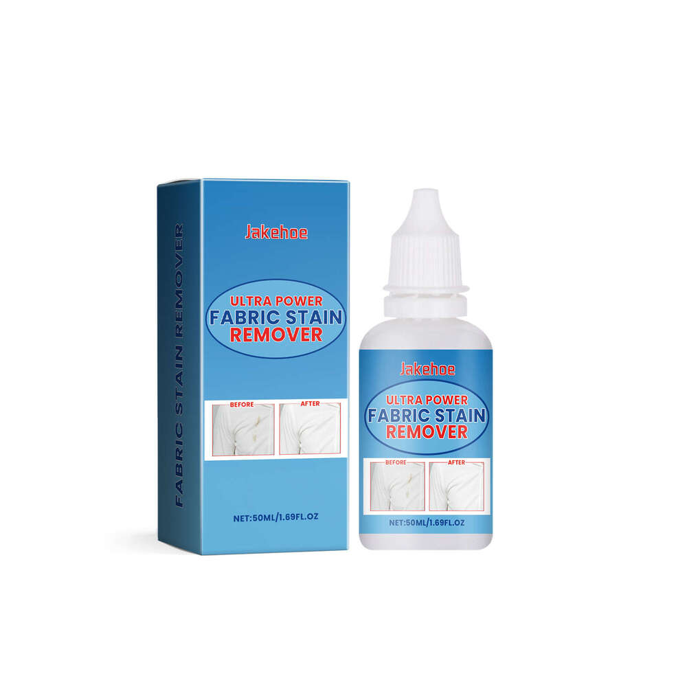 JAKEHOE All-in-One Fabric Stain Remover Gentle Cleaning for Clothes Removes Oil and Stubborn Stains S260202