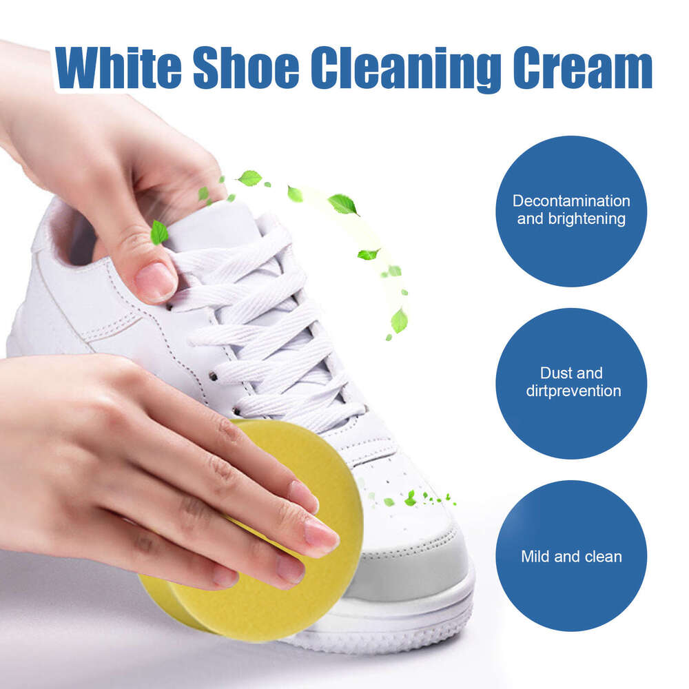 White Stain Shoe Edge Yellowing No-Wash Whitening Cleaner Cream S260202