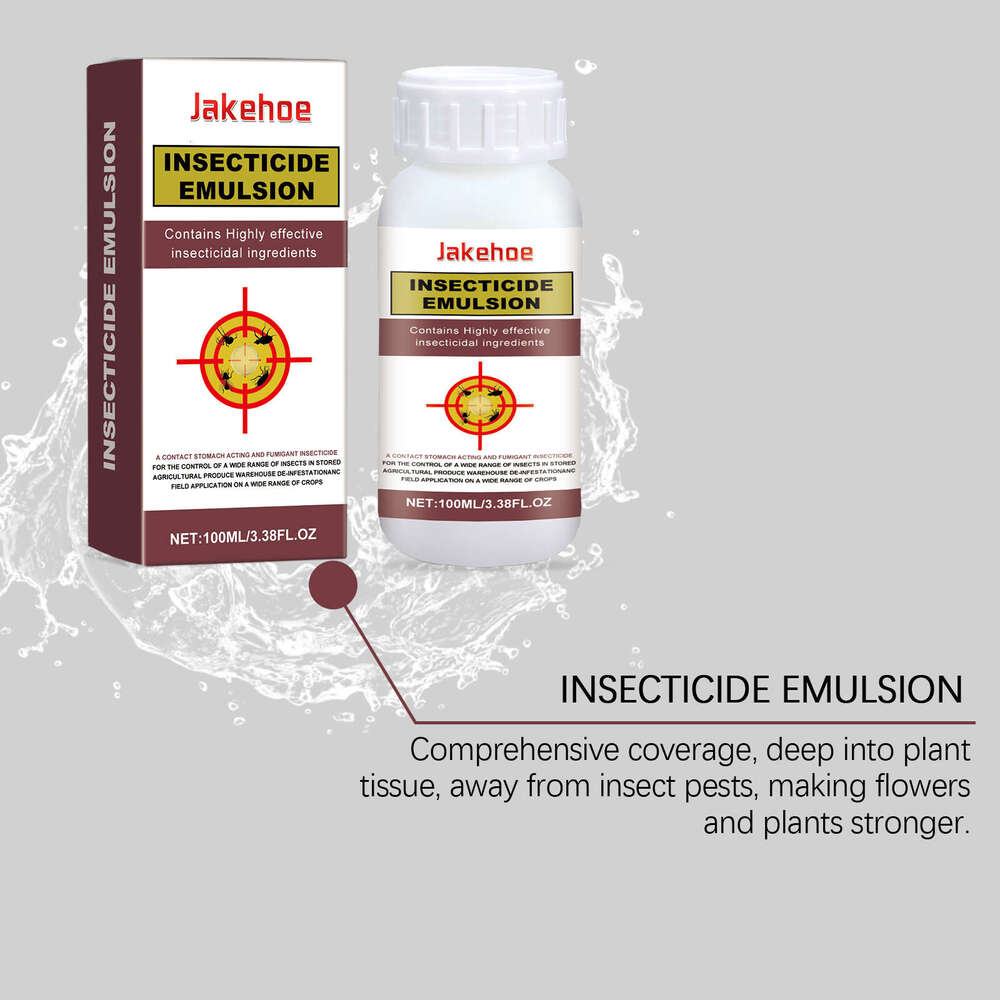 Jakehoe Water Emulsion for Home Indoor Kitchen Pipe Toilet Effective Insect Killer Repellent Agent S260202