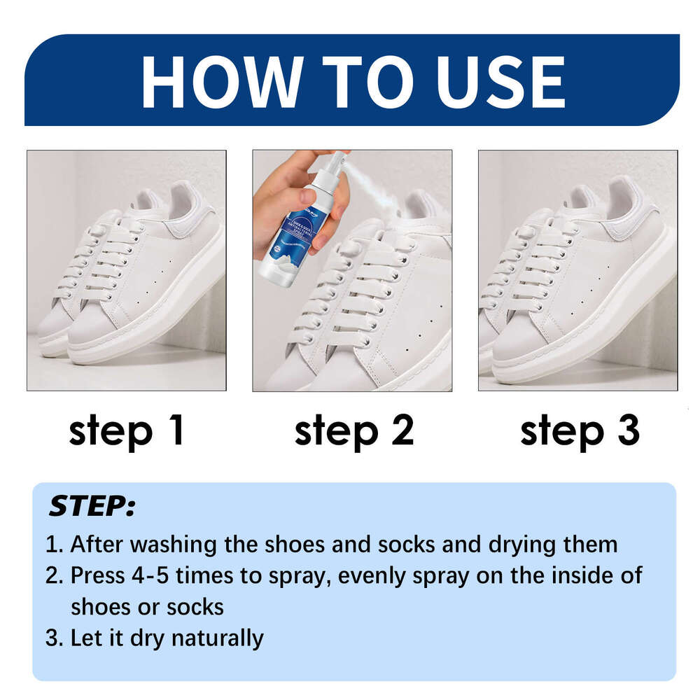 South Deodorizing Spray Sock Cleaner Odor Removal Dry and Fresh Shoe Cabinet Freshener S260202