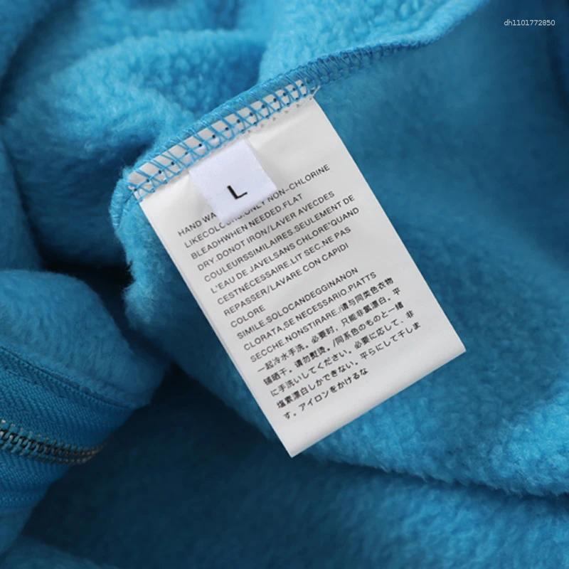 Men's Hoodies Ly Arrived Skylrk Hoodie Autumn Casual Embroidery Fleece Hooded Sweatshirt Solid Colors Simple Fashionable Cardigan