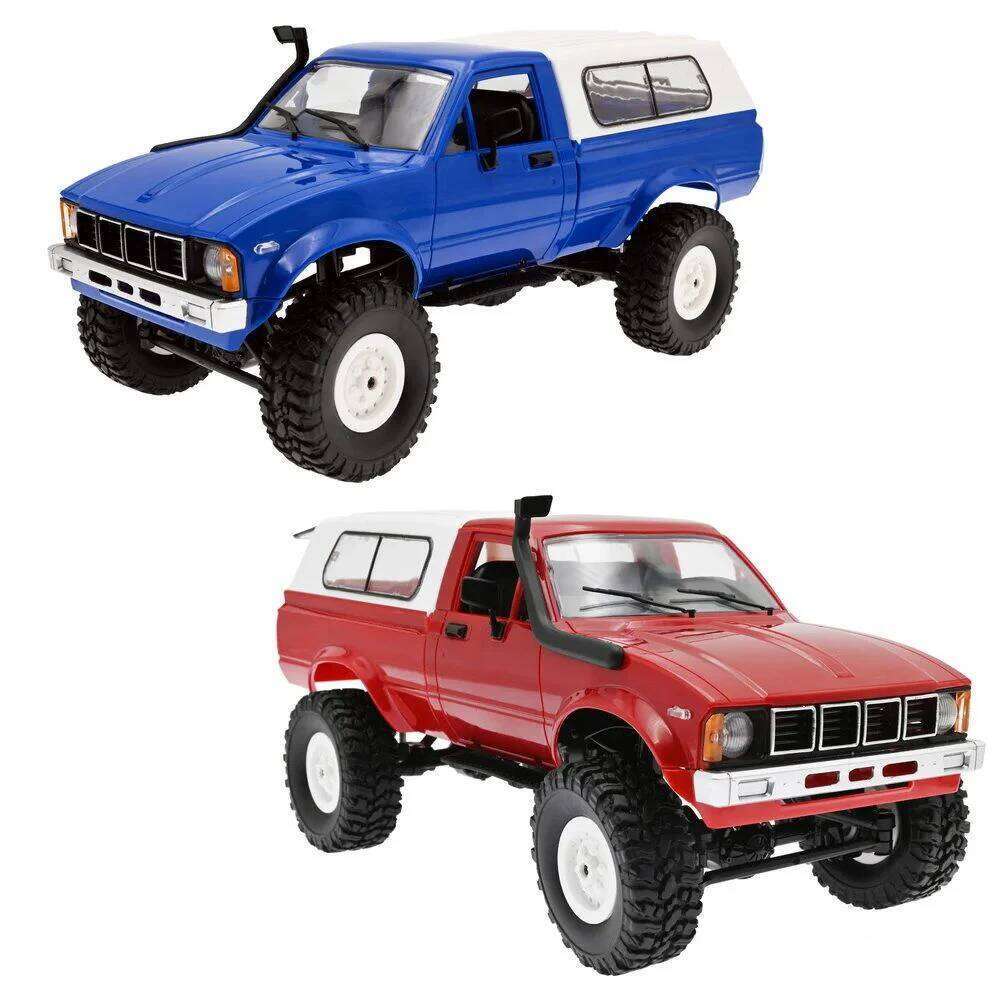 WPL C24 Remote Control RC 2.4G 4WD 4x4 Off-Road Rock Crawler Buggy Semi Truck RTR Racing Vehicles Car Gifts Toys Y260131