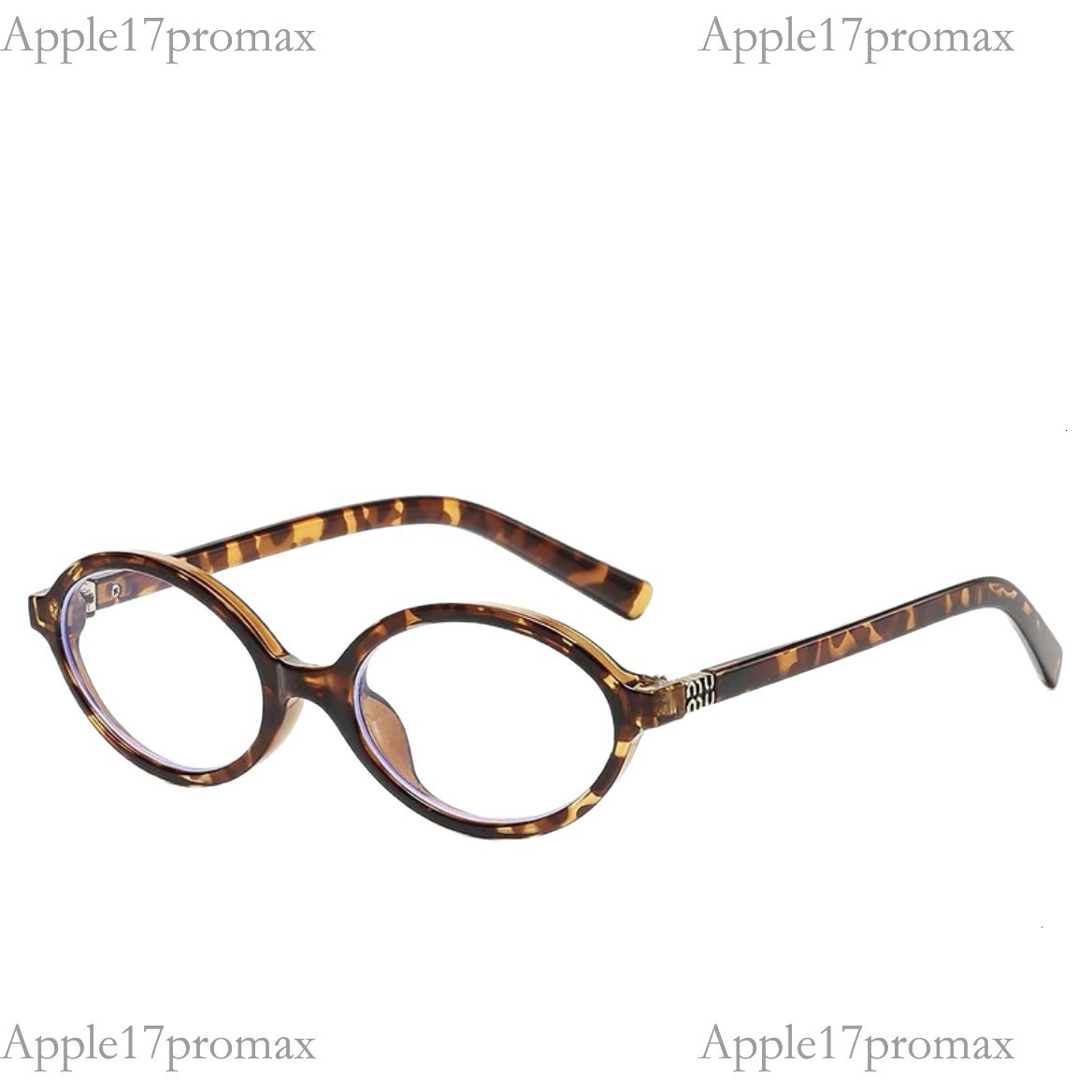 Luxurious Brand Designer Vintage Sunglasses Frames Korean Style Bookish Temperament Small Oval-shaped Frames For Women Oversized Glasses Without Presc