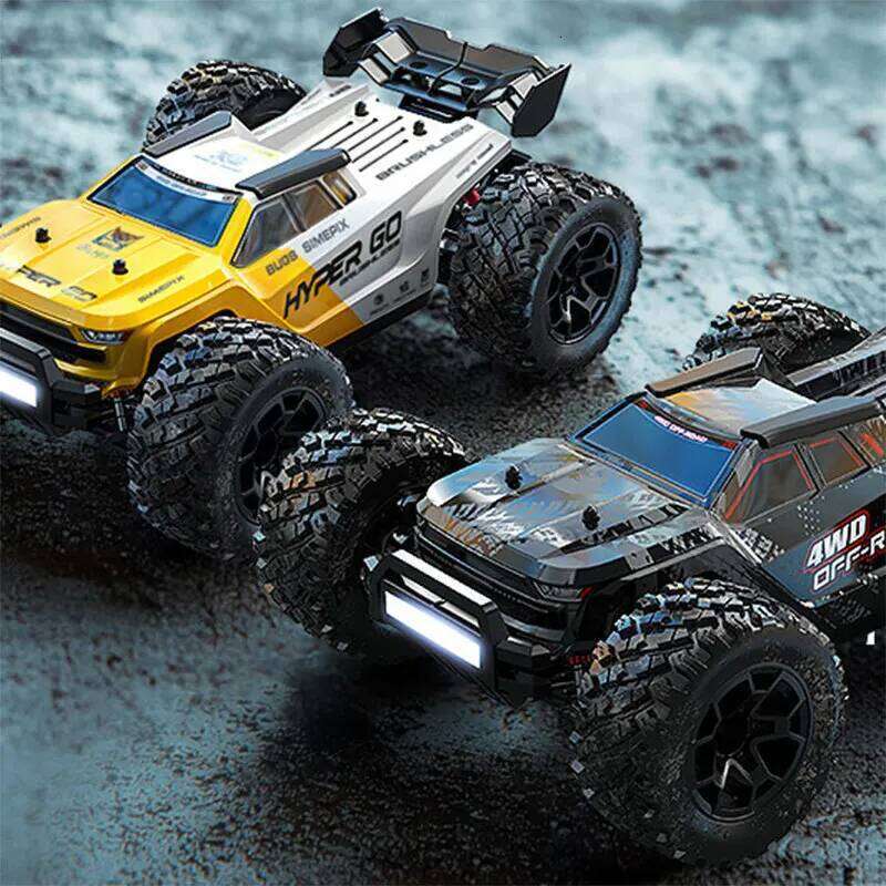 MJX HYPER GO 1:14 Brushless 14207 Remote Control 51KM/H High-Speed Off-Road Vehicle Double Shell Cost-Effective Climbing Car Y260131