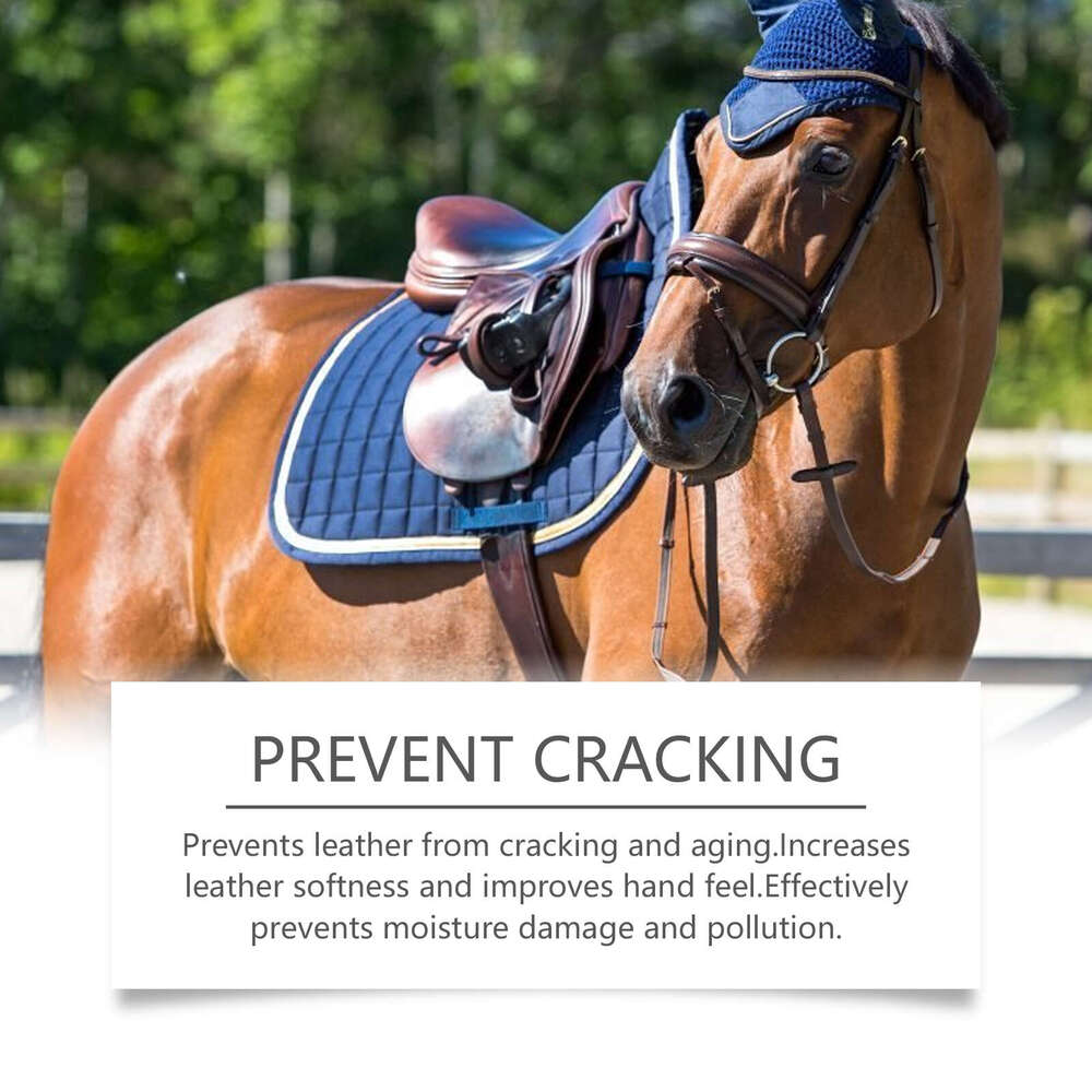 Care Saddle Soap Oil Wax Cleaning Leather Maintenance Protective Cream S260202