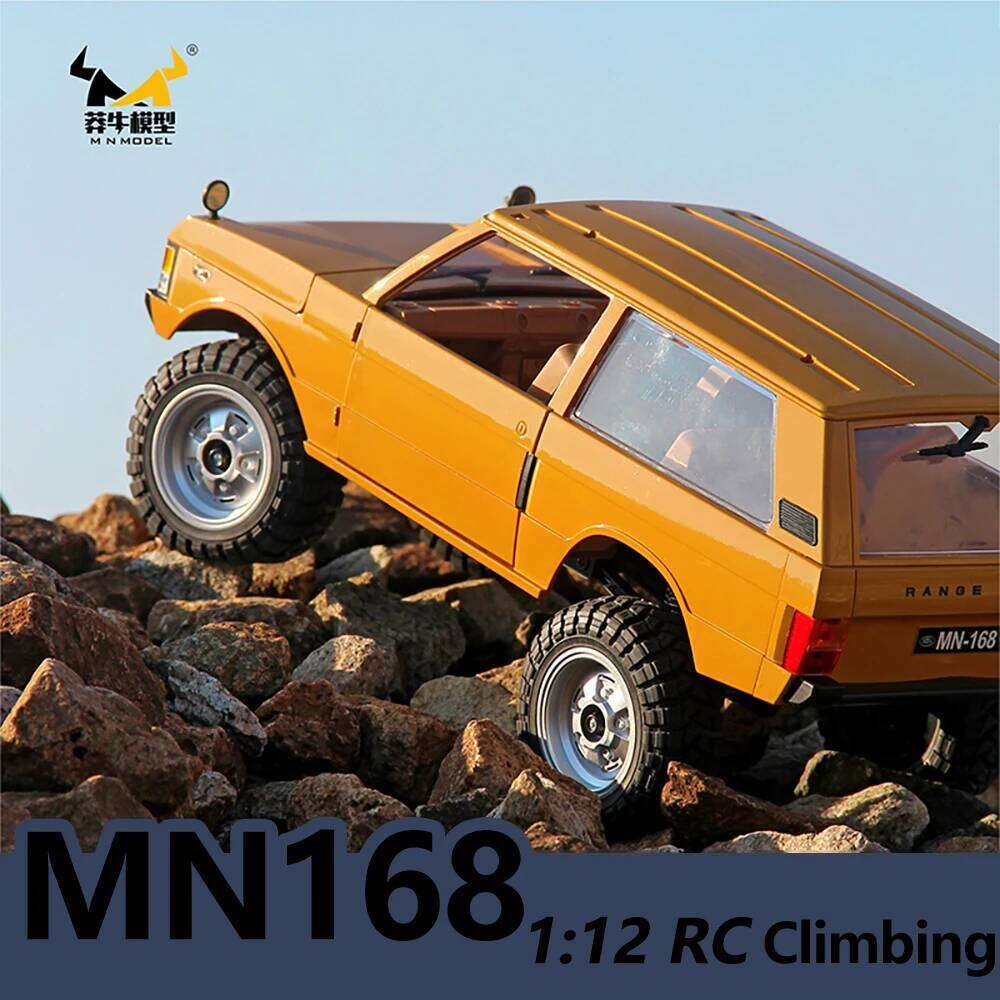 NEW 1/12 MN168 Rc MN Model 4WD Remote Control Crawler Off Road Vehicle Electric Climbing Car Toys for Children Adults Y260131