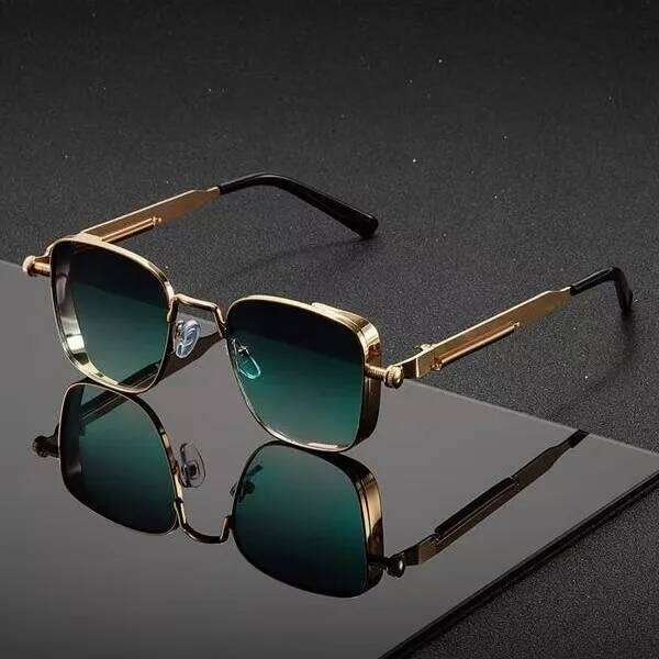 Fashion Sunglasses Men Women End Driving Special Sun Glasses Anti UV High Quality Metal Punk Trends Eyewear H260202