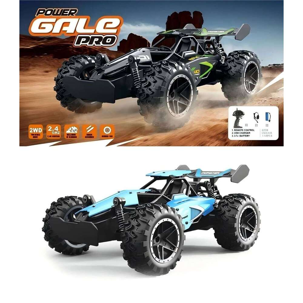 1:18 2.4G Remote Control 15km/H High Speed Rc Rubber Tires 3063R RC Racing Toys Vehicle Toy Car for Boys Kid Gift Y260131