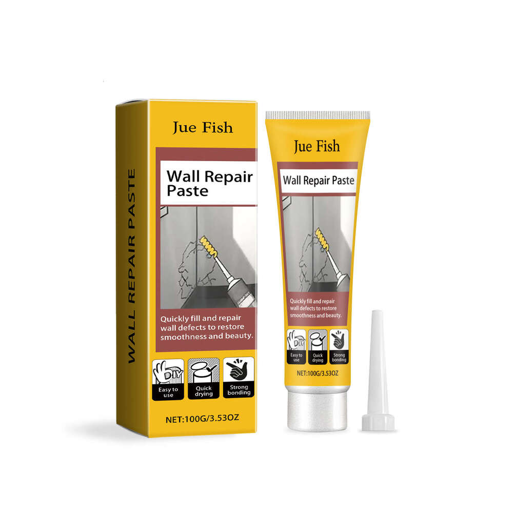 Jue-Fish Damage Scratch Dent Crack Nail Hole Repair Wall Paste S260202