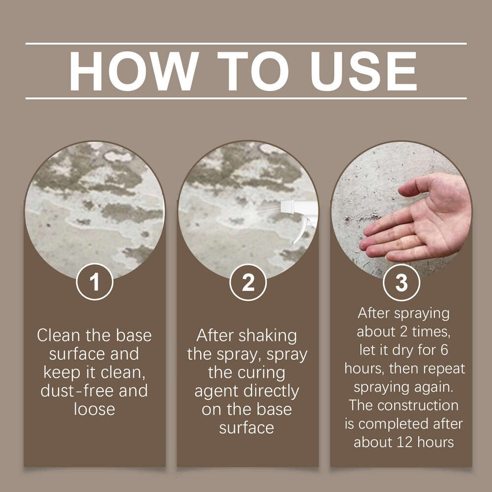 Fixative Indoor and Outdoor Wall Repair Dust Removal Spray S260202