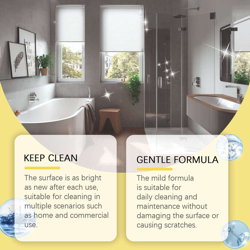 Jakehoe Multi-Purpose Kitchen Grease Stain Remover Floor Cleaner Multi-Functional Gentle Cleaning S260202