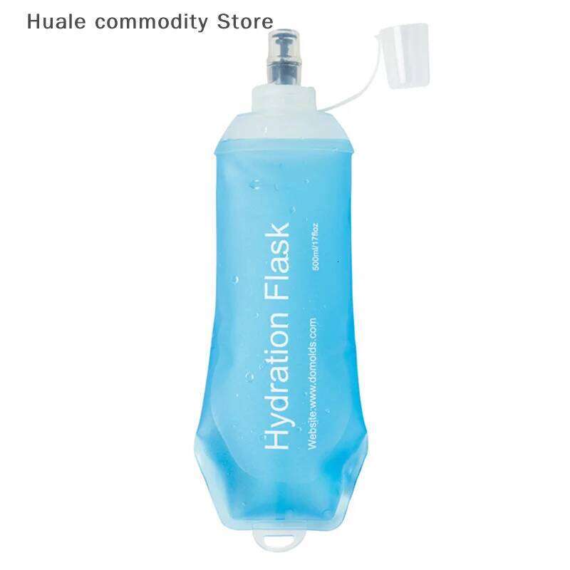 150/250/500ML Collapsible Water Bottle TPU Folding Soft Flask for Marathon Trail Running Jogging Camping Cycling Z260202