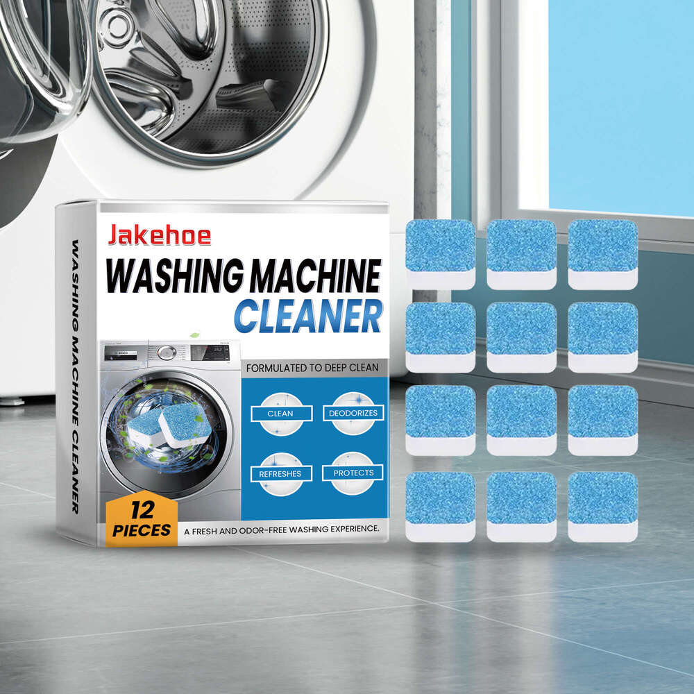 Jakehoe Descaling Household Drum Washing Machine Odor Dirt Cleaning Tablets S260202