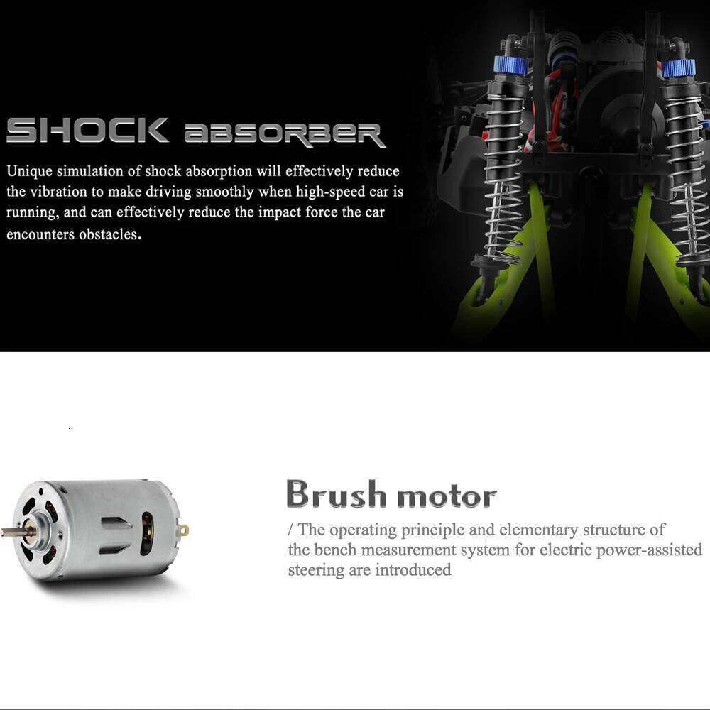 Children's Toy Hot WLtoys 10428 RC Car 45CM 2.4G 1:10 Scale Double Speed Remote Radio Control Electric Wild Track Warrior Y260131