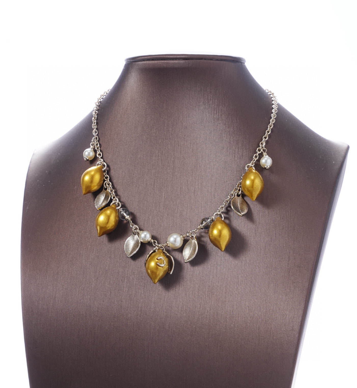 2026 Luxury quality charm pendant necklace with drop shape stud earring brooch in 18k gold plated have stamp PS6393B