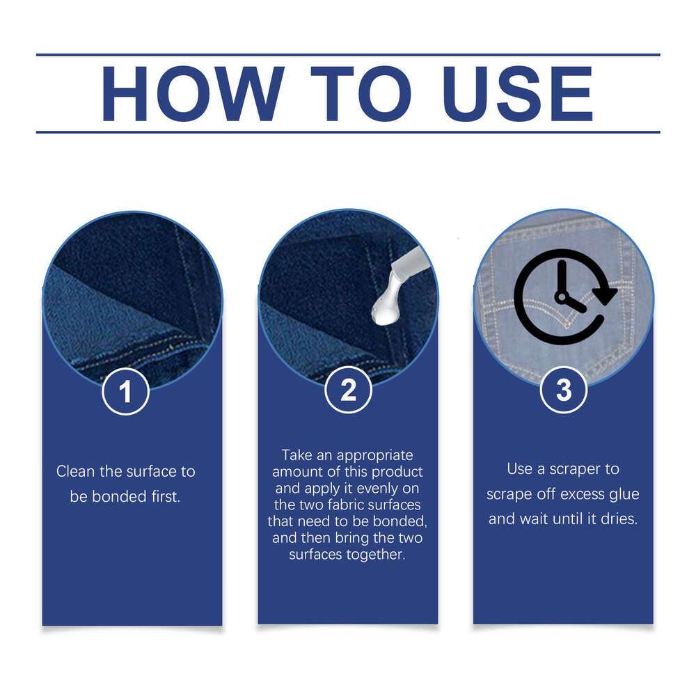 Multi-functional Fabric Glue Clothing Pattern Soft S260202