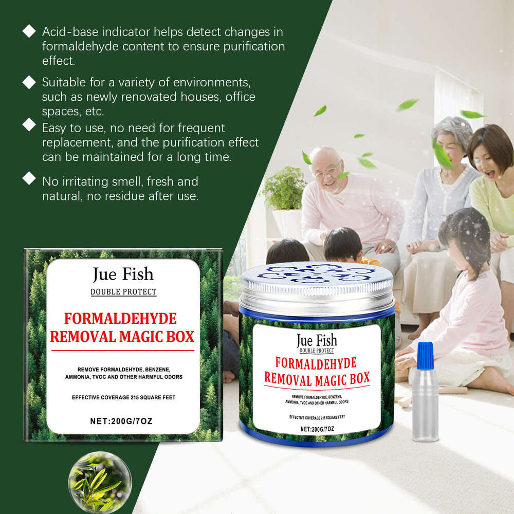 Removal Magic Box Indoor Home New Renovation Office Fresh Air Cleaning Formaldehyde Odor S260202