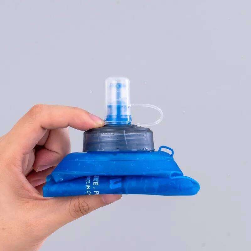 500ml TPU Outdoor Sport Folding Soft Flask Drink Bottle Running Camping Hiking Bicycle Fitness Water Bag Z260202