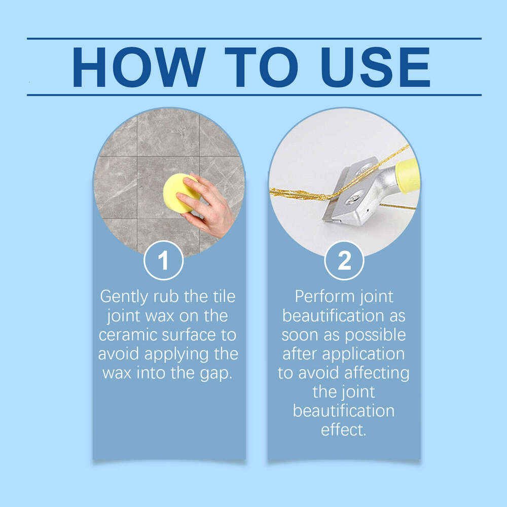 jaysuing Grout Wax Floor Wall Tile Easy Cleaning Removal Sealing Dirt S260202